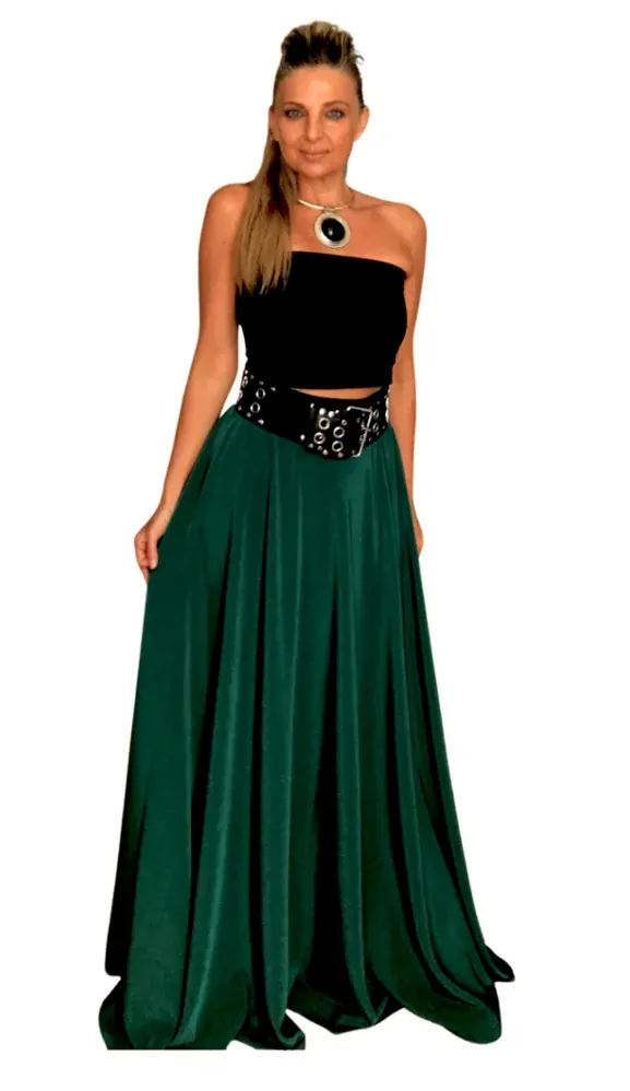 Dlouhá sukně - maxi sukně BOROS SK-L-GREE 05